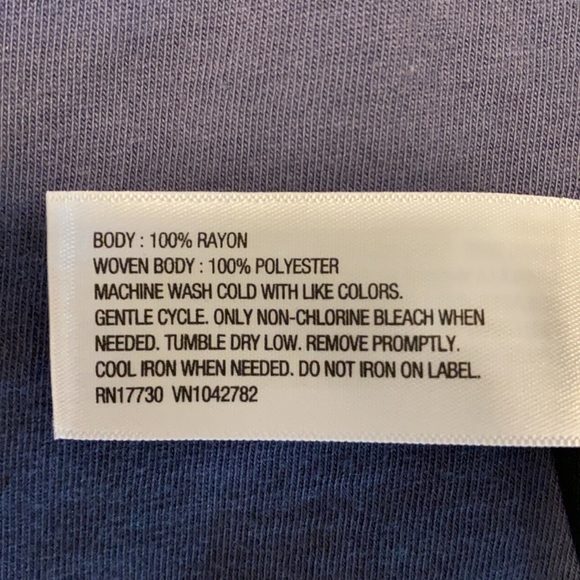 BNWOT Merona tank in black and grey size medium - Picture 6 of 6